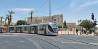 Light rail in Jerusalem