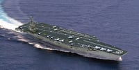 US carrier ship