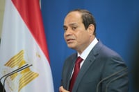 Egyptian President a-Sisi.
