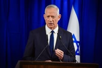 Being penalized for leaving the government? Benny Gantz.