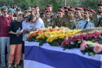 Funeral ceremony of IDF soldier