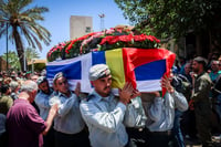Funeral of Israeli Druze soldier Major Jalaa Ibrahem 