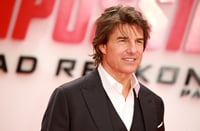 Tom Cruise attends the UK Premiere of "Mission: Impossible - Dead Reckoning Part One" 