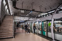 Madeleine is a station on line 14 of the Paris Metro 