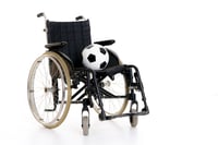 Wheelchair with ball 