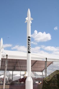 Barak 8 anti-aircraft missile.