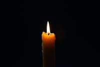 Memorial candle