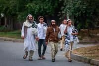 Jews in Uman, a few hours before the beginning of Rosh Hashanah, September 15, 2023