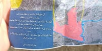 IDF pamphlets telling residents of Southern Lebanon to evacuate