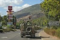 sraeli soldiers seen in the Northern Israeli town of Kiryat Shmona. on September 19, 2024