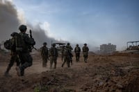 IDF forces in the Gaza Strip.