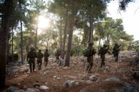 IDF forces training near Lebanon