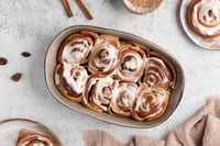 Homemade cinnamon rolls