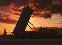 THAAD missile battery system