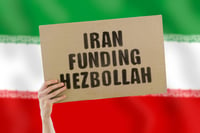 Iran supporting Hezbollah financially.