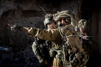 IDF soldiers during Israel's ground invasion of Lebanon