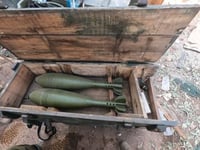 Captured Hezbollah weapons