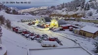 First snow on Mount Hermon