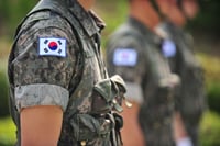 South Korean army.