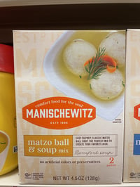 Manischewitz matzo ball and soup mix 