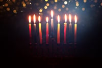 Chanukah candles