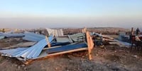 Double destruction in Binyamin region: Civil Administration demolishes two hilltop settlements near Beit El