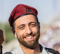 Major Hod Shriebman killed in action in Gaza today