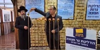 Simcha Rothman near Temple Mount: May this Hanukkah bring "open miracles"