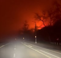 WATCH: Huge, fast-moving fires in Los Angeles: Tens of thousands evacuated 