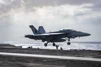 US aircraft from the USS Harry Truman.