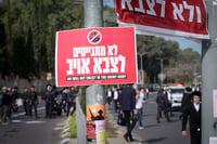 WATCH: Anti-draft protestors clash with police at IDF recruitment center