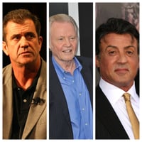 Mel Gibson, Von Voight and Sylvester Stallone