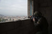 IDF soldier in Jenin