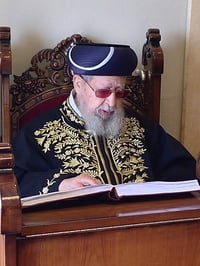 Rabbi Ovadiah Yosef ob"m.