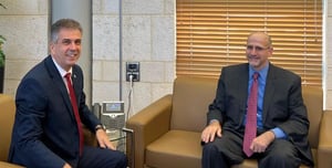 The Foreign Minister met with the US envoy for the Abraham Accords