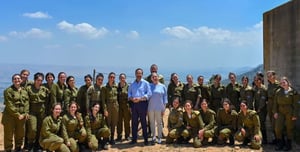 The President of the State at the Lebanese Border: "Prepared and ready for any scenario"