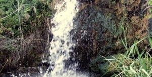 A waterfall in the Golan