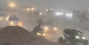No governance: The Bedouin camel race in Tze'elim. Watch