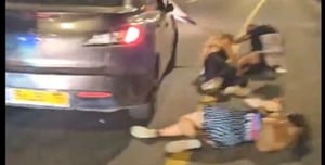 Watch the documentation: A car ran over protesters in Ayalon