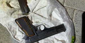 The gun that was found