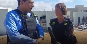 During a diplomats' tour: Red Alert siren in Sderot | Watch