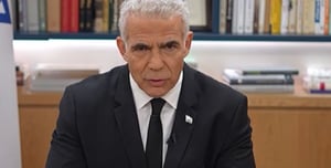 Yair Lapid: "This is how the War in Gaza Should End." Watch