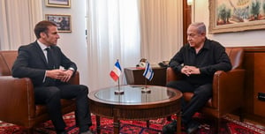 Netanyahu to Macron: The First Condition is Bringing Down Hamas