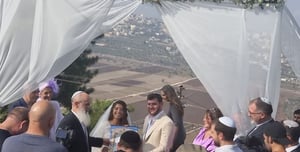 The Religious Settlement Organized a Wedding for a Lone Soldier who Remained at the Base