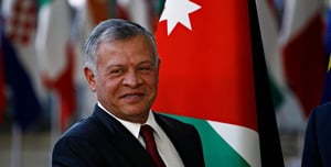 Recalling his ambassador. King Abdullah II.