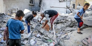 The Number of Palestinian Dead Exceeded 10,000