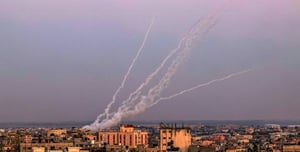 Since the Outbreak of the War, 9,500 Rockets have been Launched into Israel