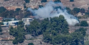 Attacks in South Lebanon. Archive