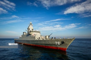 Iran Adds Cruise Missile-Capable Ship to Caspian Sea Fleet