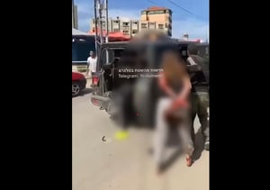 Female victim kidnapped by hamas